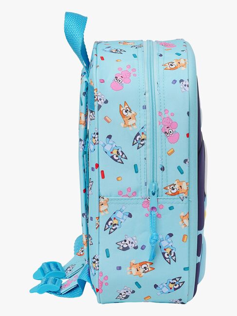 Bluey 3D Mini Rucksack 6L, Hellblau