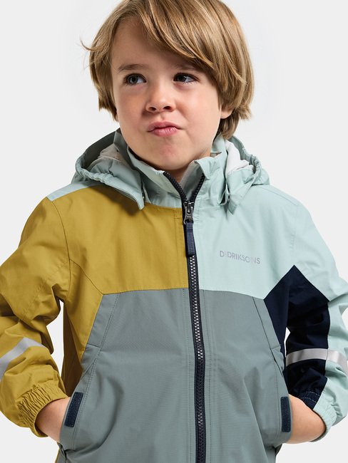 Didriksons Pilvi Outdoorjacke, Yellow Pollen