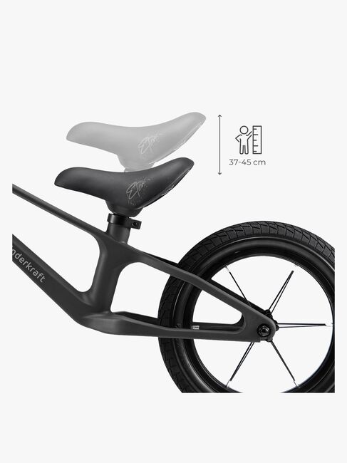 Kinderkraft ETER Laufrad, Schwarz