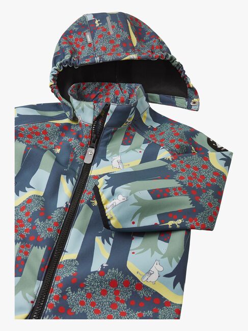 Reima Moomin Mjosa Softshelloverall, Soft Black