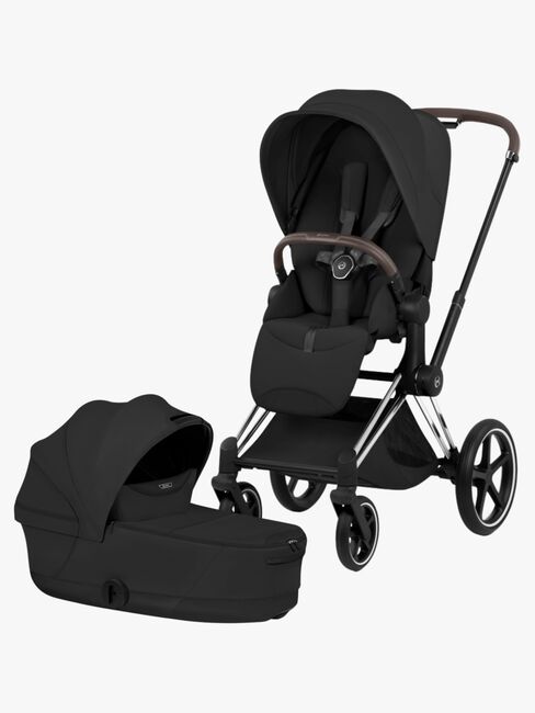 Cybex PRIAM Style Kombikinderwagen, Chrome Brown/Sepia Black 915623.jpg