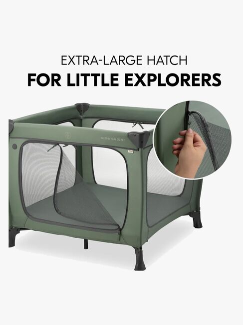Hauck Sleep N Play SQ Set Reisebett, Dark Green