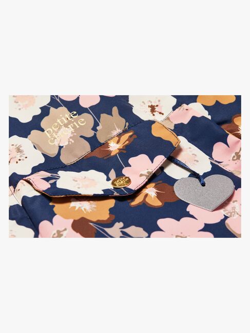 Petite Chérie Atelier Lola Jacke, Navy Big Flower
