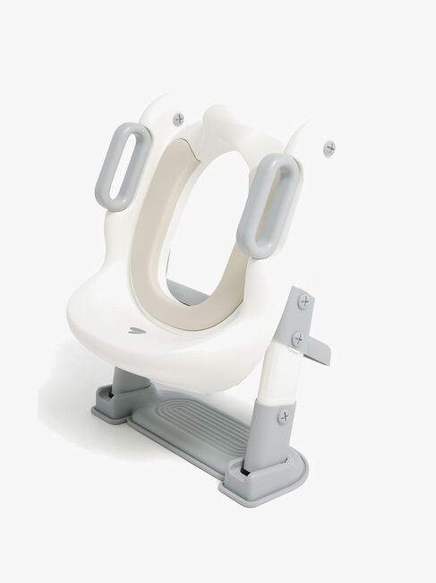 Beemoo CARE Assist Toilettensitz  mit Leiter, Grey/White