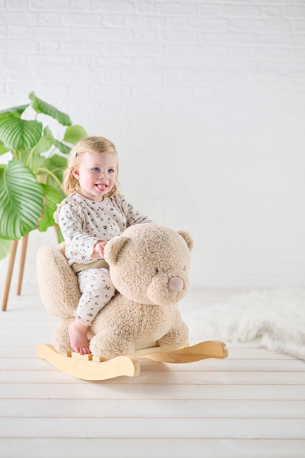Nattou Teddy Schaukeltier Bär, Beige