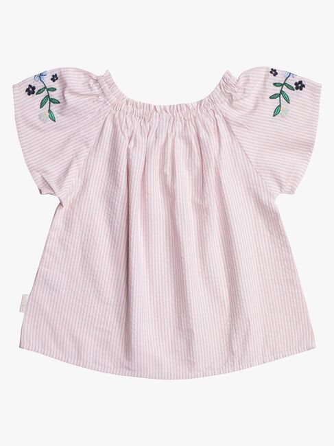 Petite Chérie Atelier Zola Kleid, Pink/White