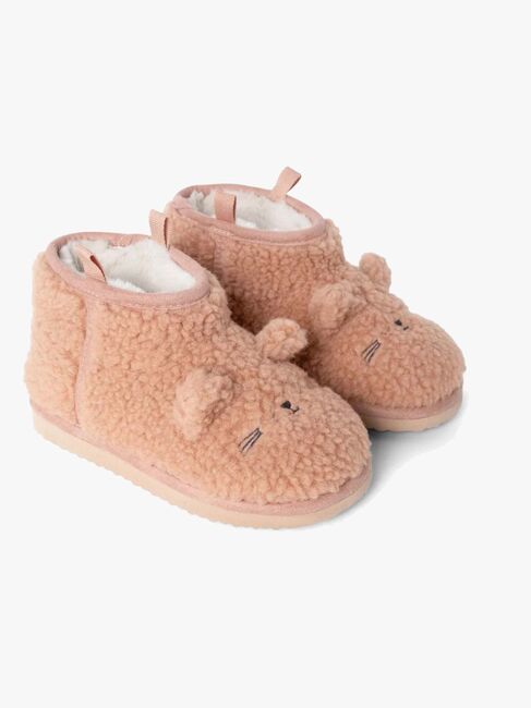 Liewood Alban Katze Teddyfleece Stiefel, Pale Tuscany 2148652_LW21026-9470-3133_1.jpg