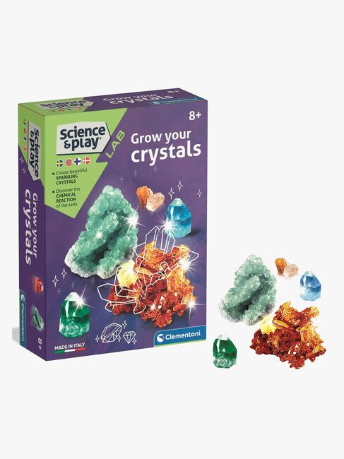 Clementoni Science & Play Experimentierkasten Kristalle