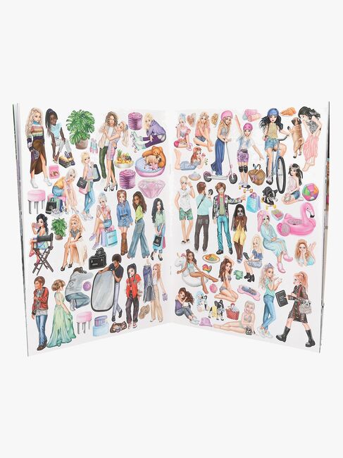 TOPModel Stickerworld Stickerbuch