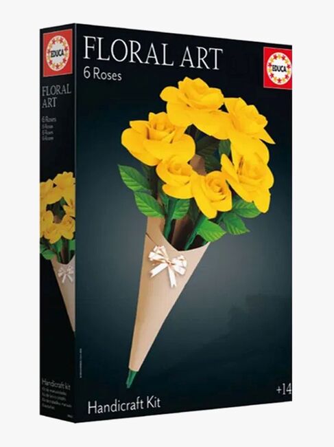 Educa Bastelset Rosen, Gelb