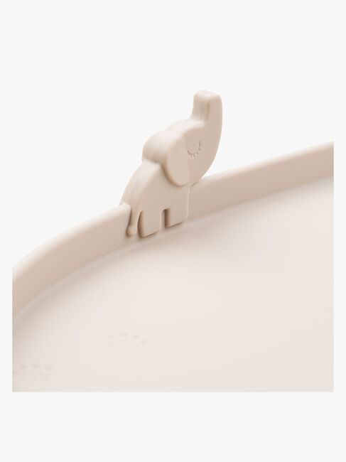 Done By Deer Elphee Tischset mit Kante Silikon, Sand