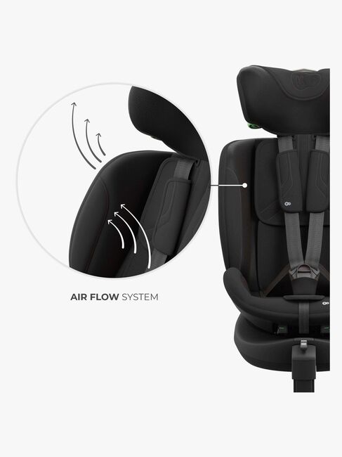 Kinderkraft I-FIX ENDURA SAFE Kindersitz, Black