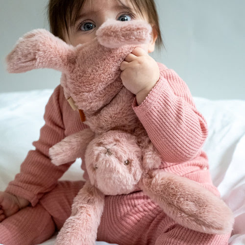 That's Mine Houston Gewichts-Stofftier Kaninchen 0,13 kg, Rosa