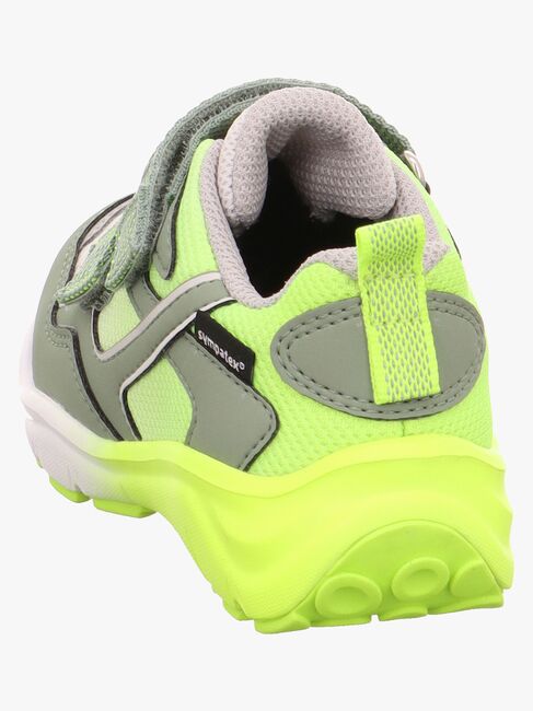 Superfit Sport5 WP Sneaker, Hellgrün/Gelb