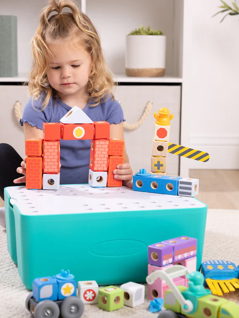 Melissa & Doug Blockables Bausatz Fahrzeug City 131 Teile 806292-2540_4f.jpg