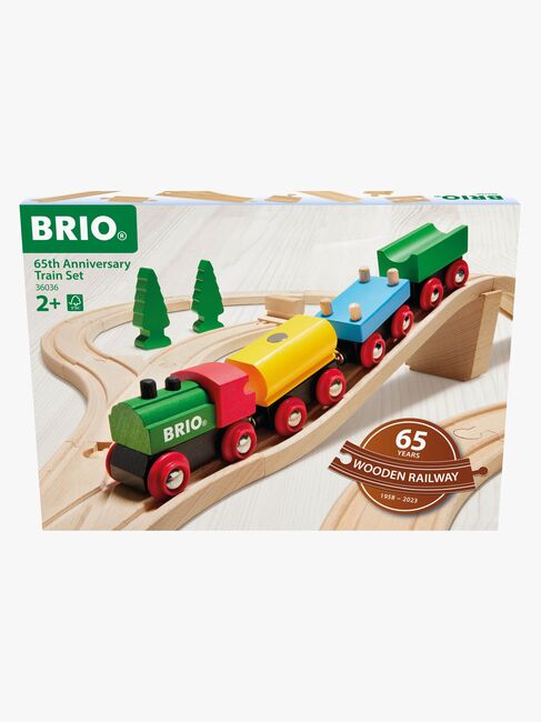 BRIO 36036 Eisenbahnset 65-jähriges Jubiläum