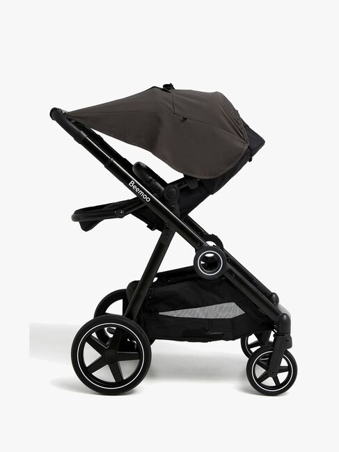 Beemoo UV Sonnenschutz mit Fenster für Kinderwagen, Stone