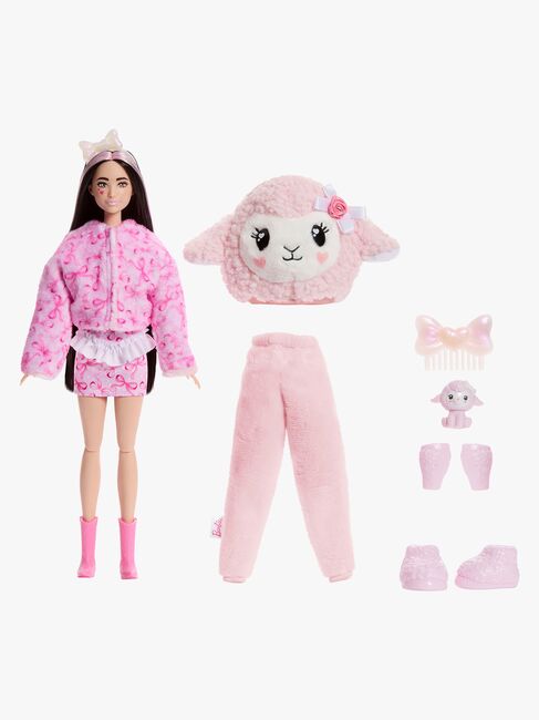 Barbie Cutie Reveal Sweet Bows Puppe Lamm, Rosa