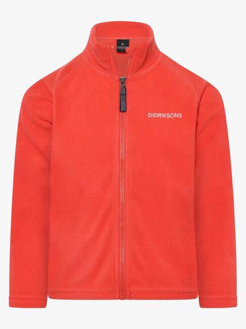 Didriksons Monte Fleecejacke, Paprika