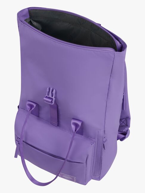 American Tourister Urban Groove City Puff Rucksack 17L, Purple Pulse