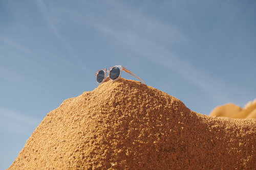 LIEWOOD Darla Mr Bear Sonnenbrille, Rose transparent