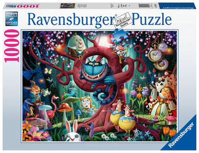Ravensburger Puzzle Alice im Wunderland Fast alle sind verrückt 1000 Teile