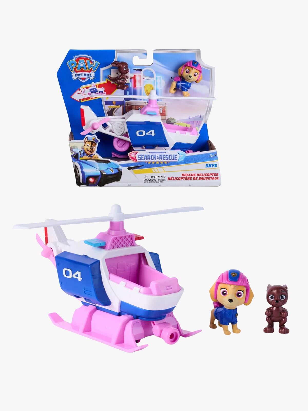 Paw Patrol Search & Rescue Rettungsfahrzeug mit Figur Skye