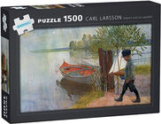 Kärnan Puzzle Carl Larsson Esbjörn mit seinem Segelboot, 1500 Teile