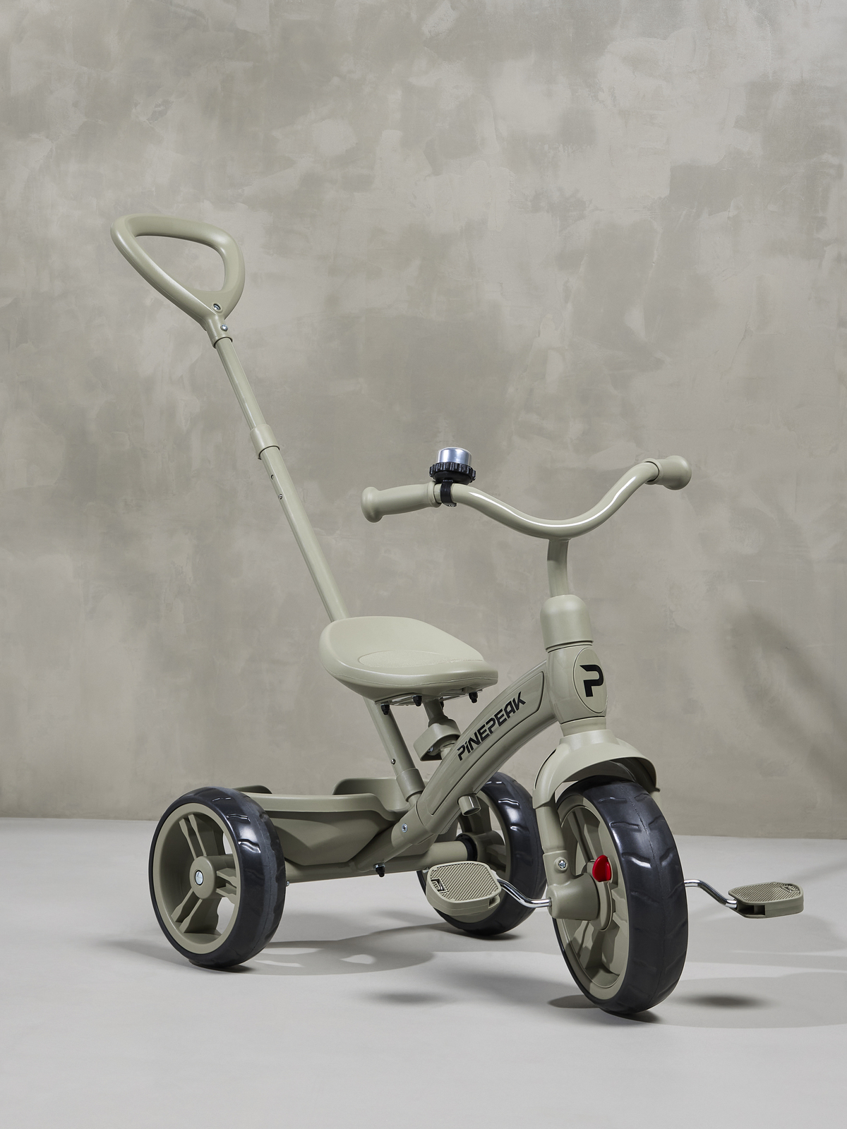 Pinepeak Mono Tri 2-in-1 Dreirad, Olivgrün