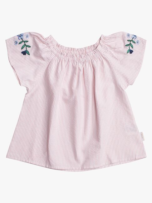 Petite Chérie Atelier Zola Kleid, Pink/White