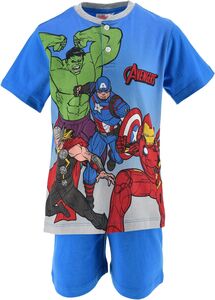 Marvel Avengers Classic Pyjama, Blau