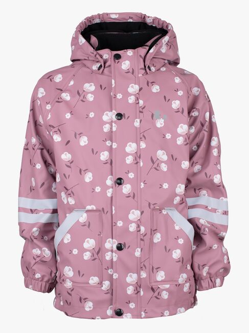 Lindberg Lekhyttan Gefüttertes Regenset, Dahlia/White