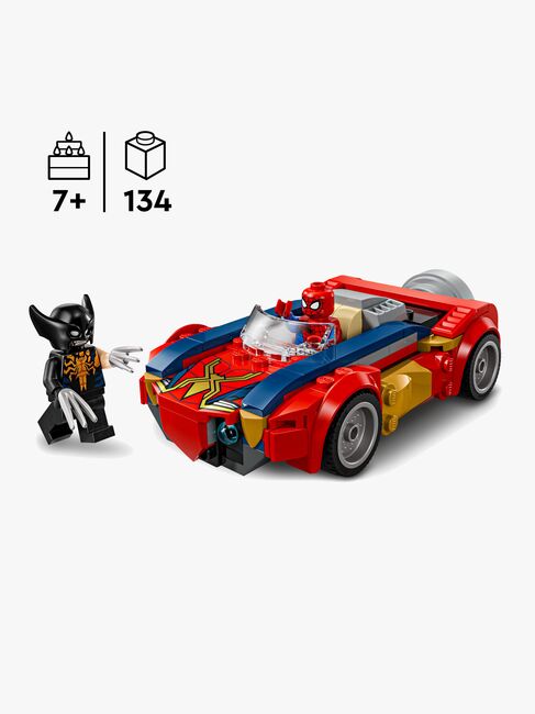 LEGO Super Heroes 76336 Spider-Man Auto vs. Venomized Wolverine