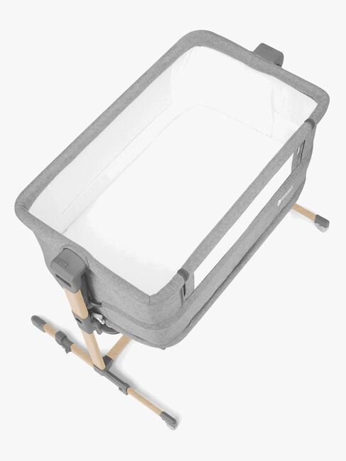 Kinderkraft NESTE GROW Beistellbett, Hellgrau