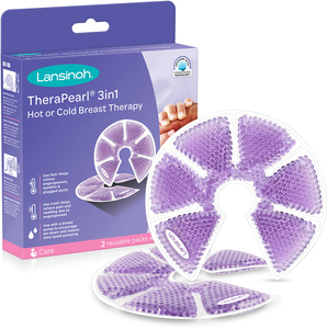 Lansinoh Thera Pearl 3-in-1 Hot or Cold Brustschutz
