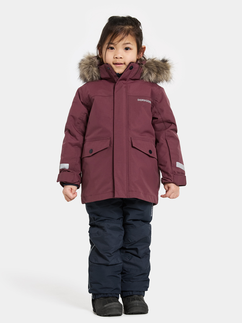 Didriksons Bjärven Winterjacke, Anemon Red