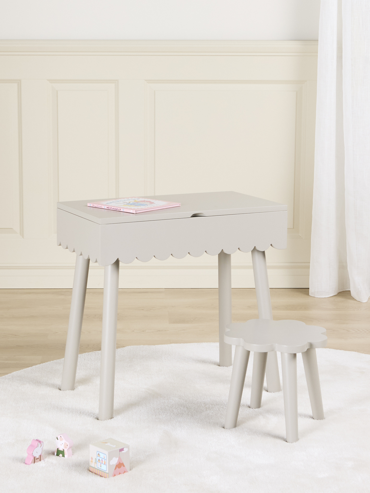 Alice & Fox Dune Schminktisch Toddler, Greige