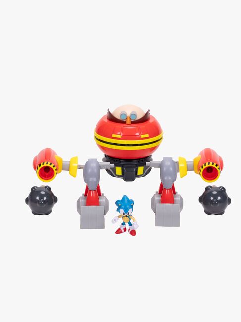 Sonic The Hedgehog Spielset mit Egg Hammer Roboter
