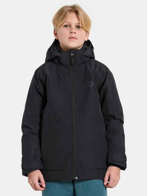 Didriksons Dolomit Winterjacke, Schwarz