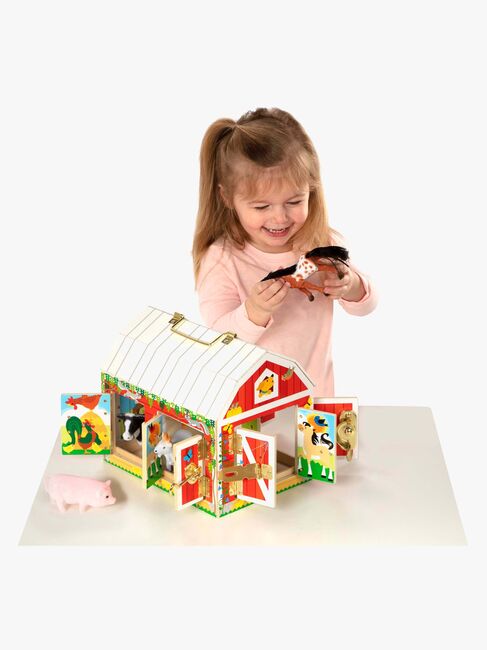 Melissa & Doug Scheune mit Türen & Tiere