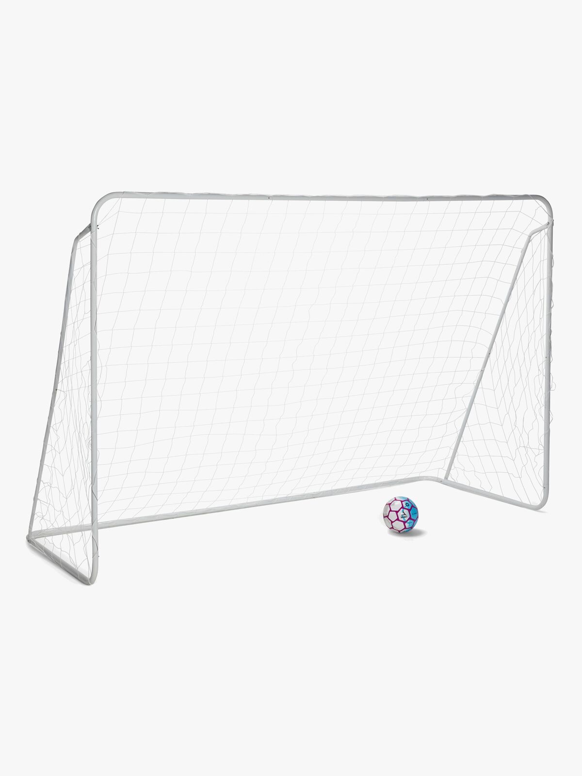 Pinepeak Fußballtor Groß, Weiß