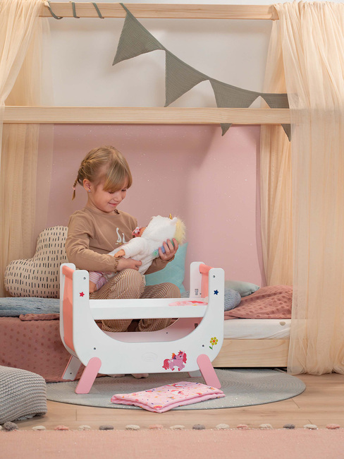 Baby Born Puppenzubehör Beistellbett Einhorn 840993-2139_4c.jpg