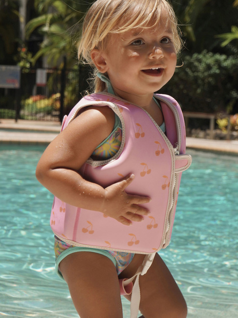 SUNNYLiFE Schwimmweste, Cotton Candy Cherry