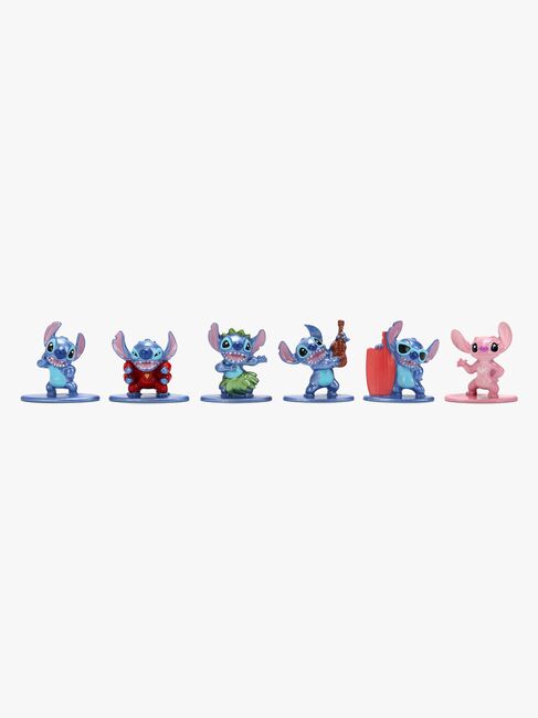 Disney Stitch Geschenkset Nanofiguren 6 Teile