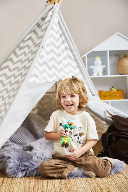Plus Plus BIG Mumin Tube Snufkin Bausatz 15 Teile