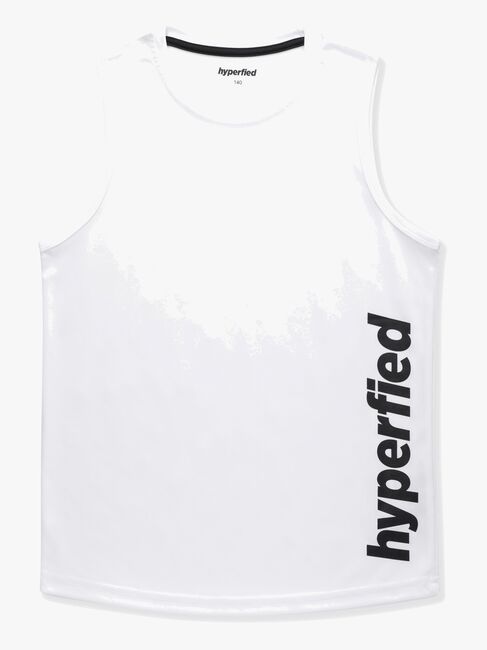 Hyperfied Bounce Tanktop 3er Pack, Black/Grey Melange/White