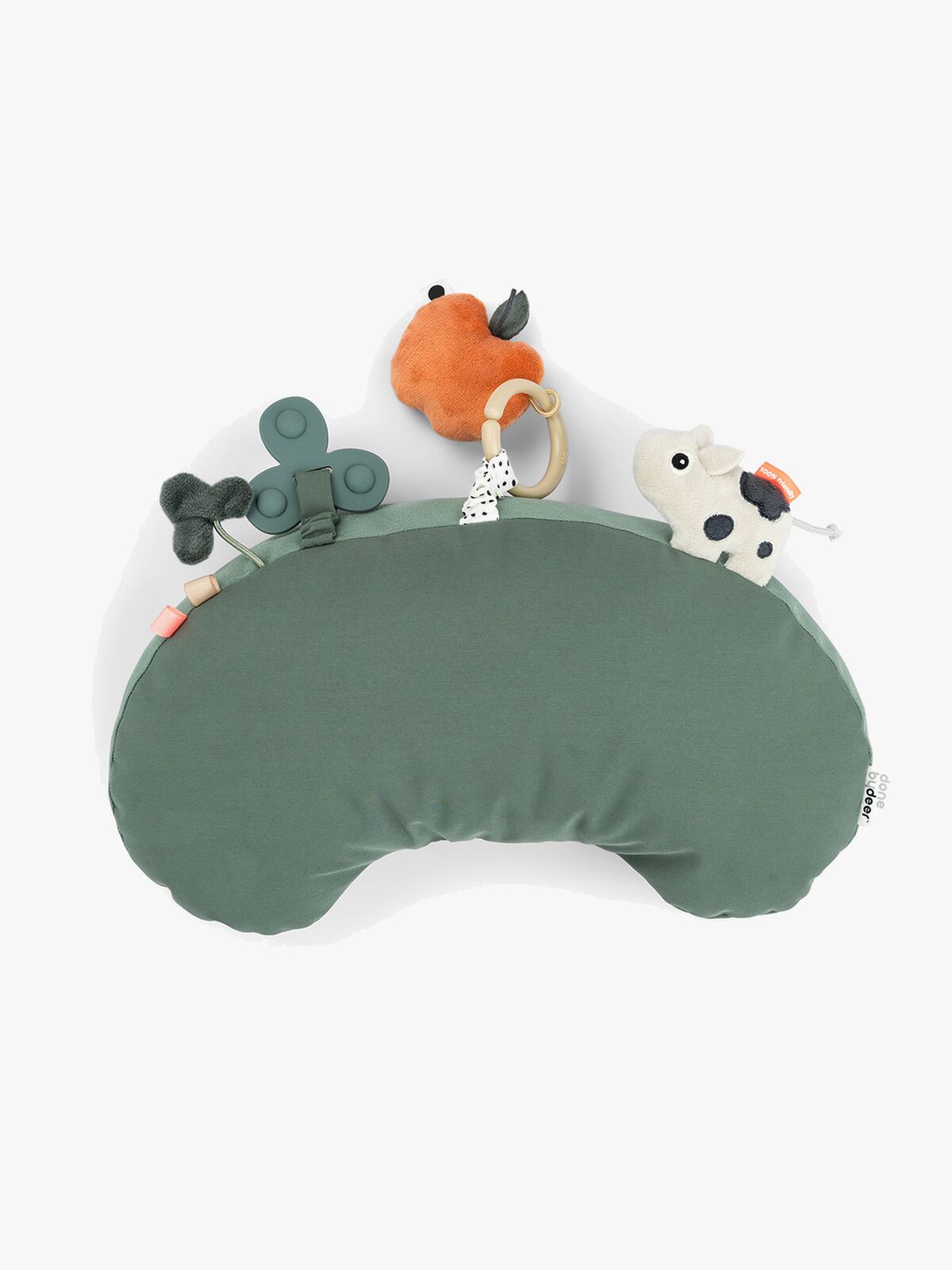 Done By Deer Tiny Farm Tummy Time Aktivitätsspielzeug, Green