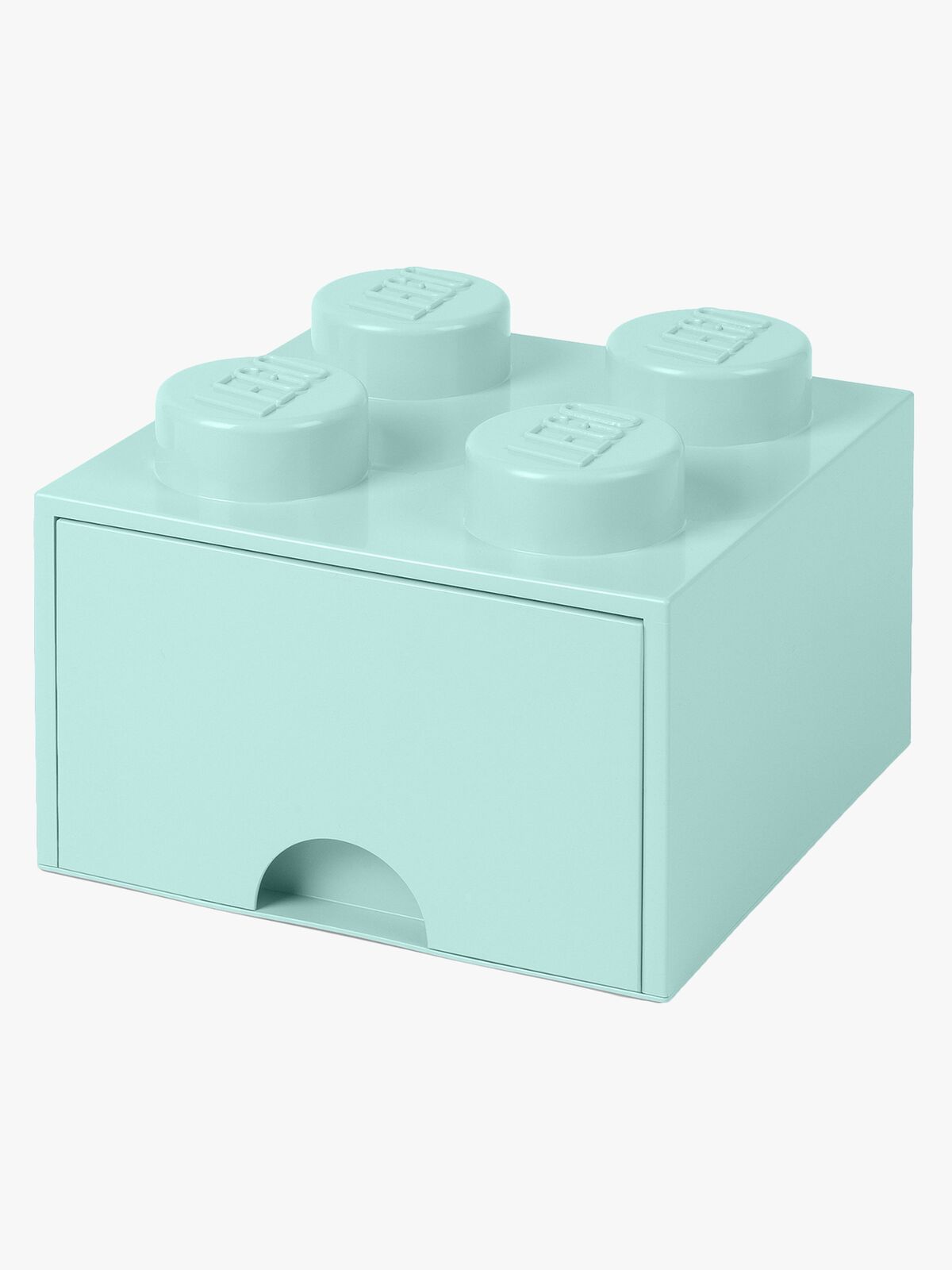 LEGO Aufbewahrungsbox mit Schublade 4, Türkis
