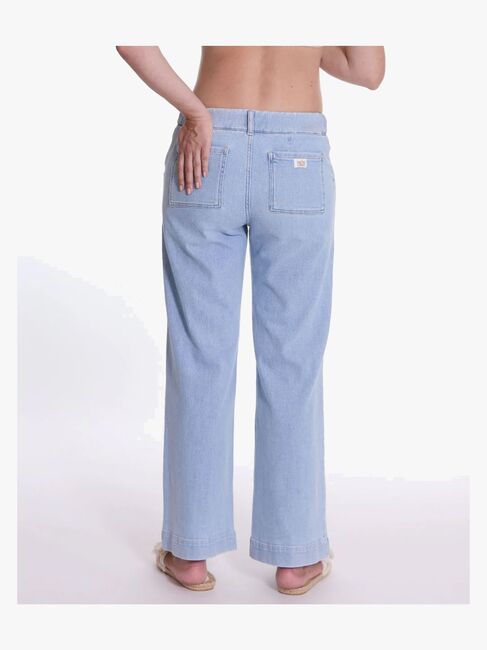 Cache Coeur KELLY Umstandsjeans, Light Blue