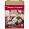 Creativ Company Bastelset Weihnachtsdekorationen Selbsthärtender Ton DIY